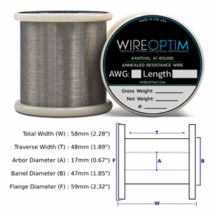 Kanthal A1 - 46 AWG - Bulk
