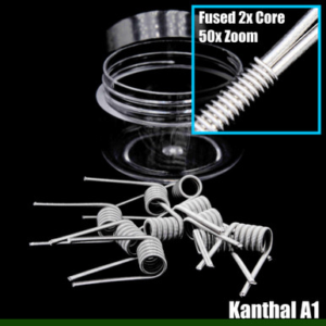 Hybrid Wire Coils - Fused 2x Core KA1 / KA1 - 10 Pack