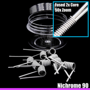 Hybrid Wire Coils - Fused 2x Core N90 / N90 - 10 Pack
