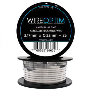 Kanthal A1 Resistance - Heat Sealer Wire - 3.17mm x 0.32mm